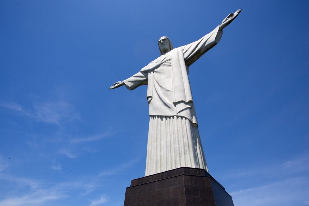 Historic statue of Christ the Redeemer, Rio de Janeiro