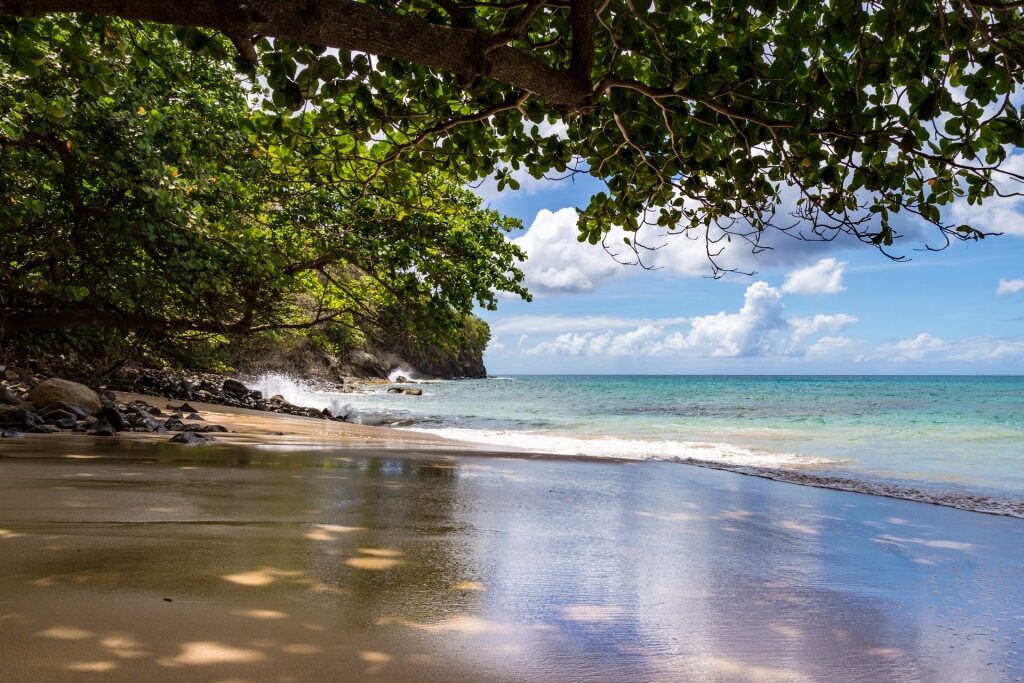 La Toc Beach, one of the best St Lucia beaches
