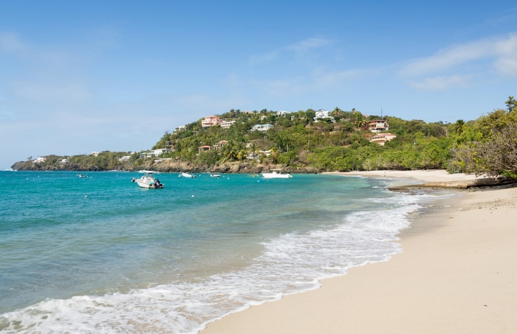 Soft waves of Hull Bay Beach