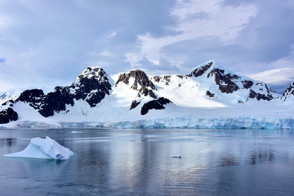 Visit Antarctica to see the snowy Elephant Island