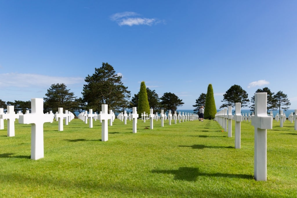 Amerikanska kyrkogården i Normandie