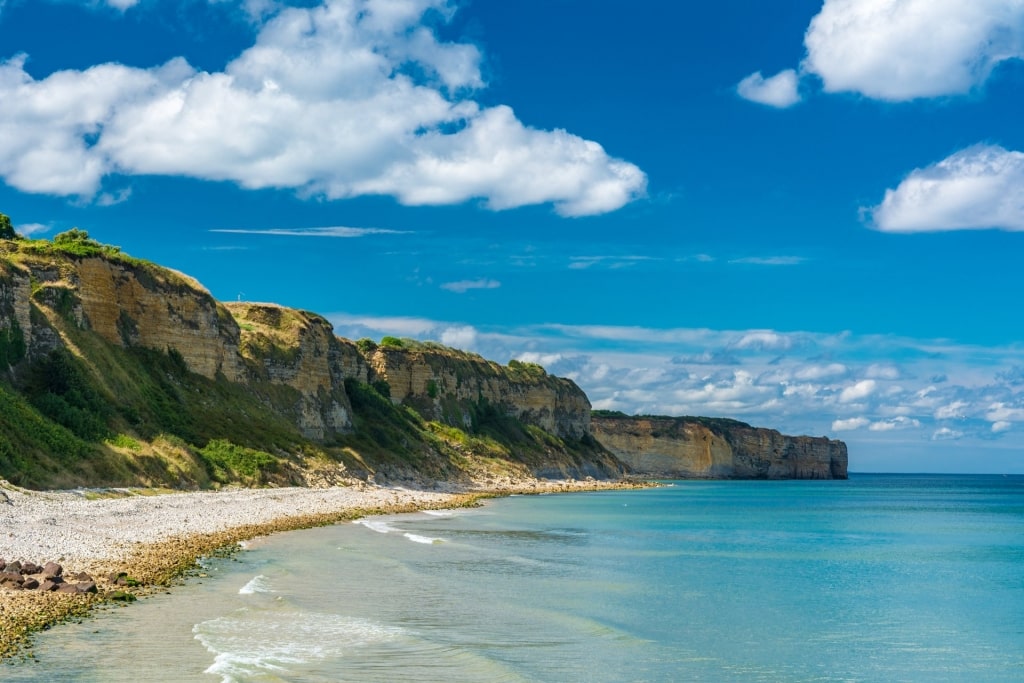 popularne miejsce desantu D-Day, Plaża Omaha