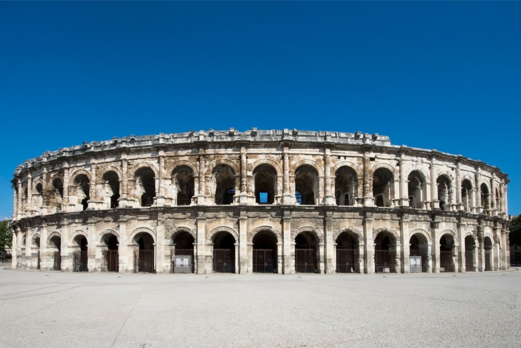 Historic site of the Amphitheatre of Nîmes