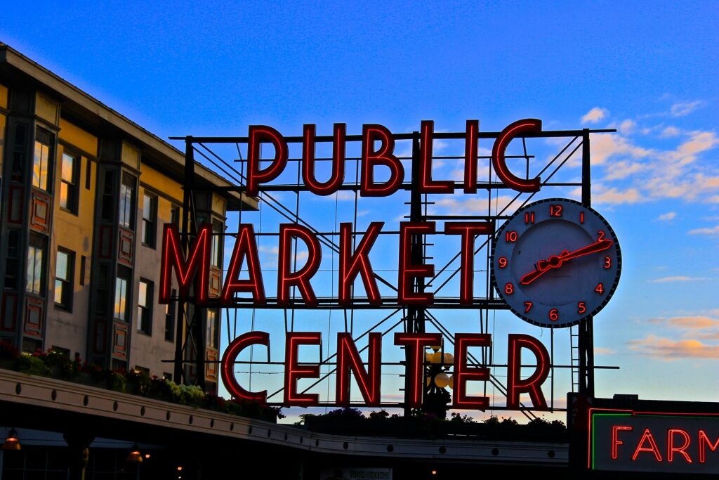What is Seattle known for - Pike Place Market