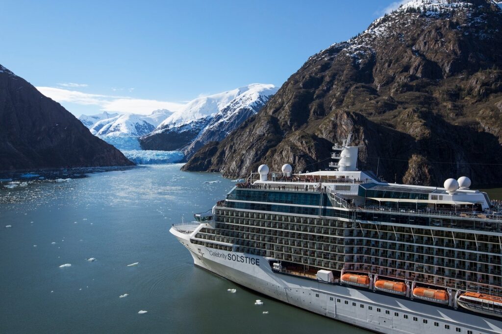 Celebrity Solstice on a closed loop cruise to Alaska