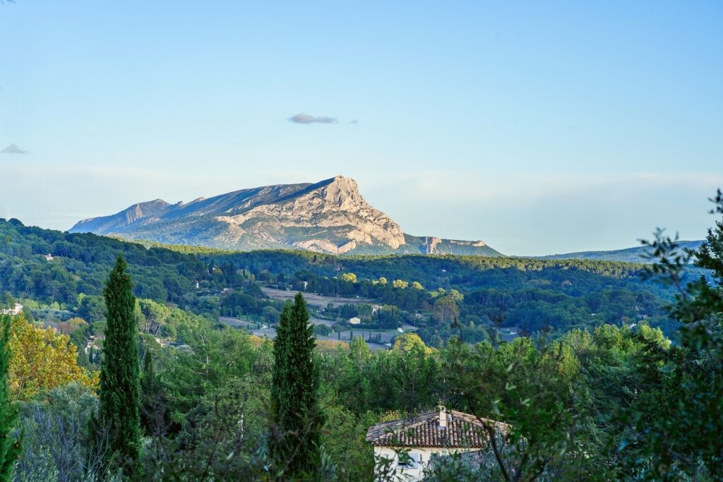 View from Terrain des Peintres, Aix-en-Provence
