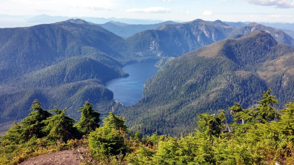 Picturesque view from Mount Marathon