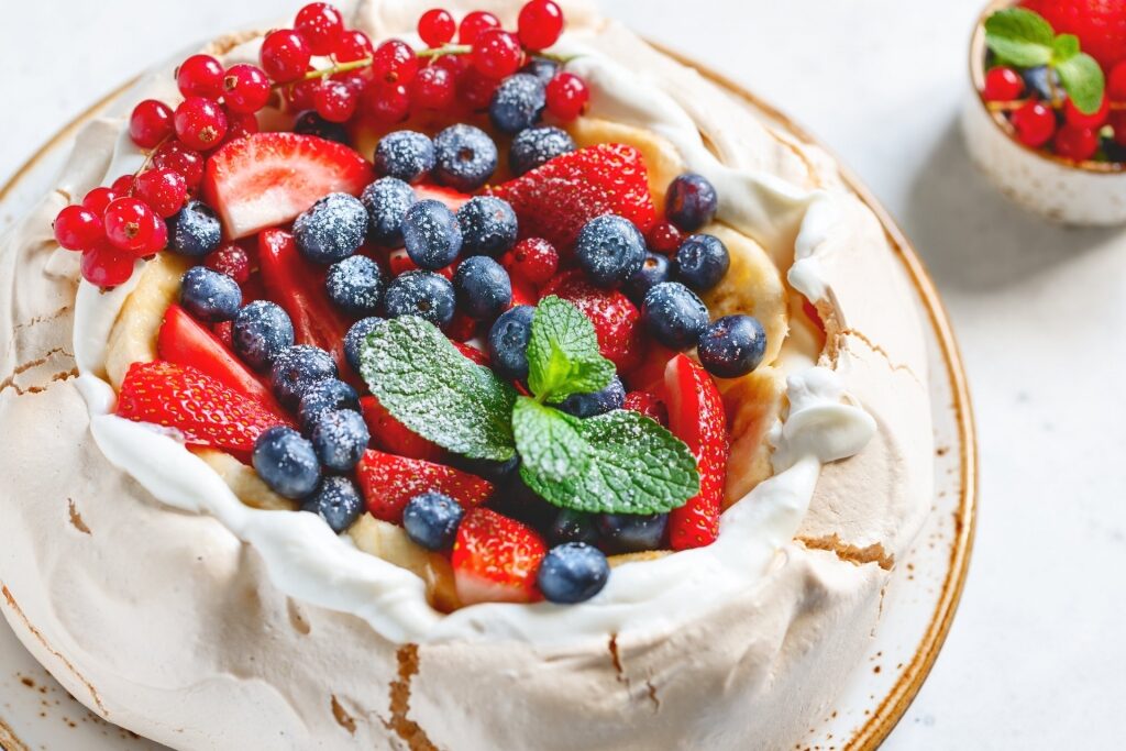 What is New Zealand known for - Pavlova