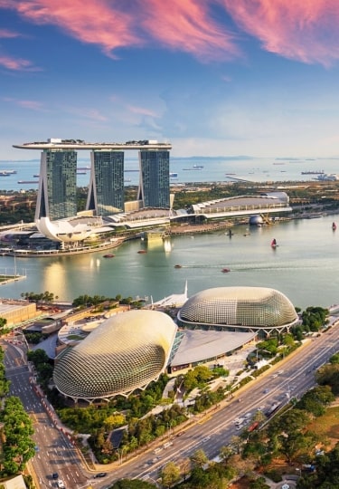 3 days in Singapore - skyline view