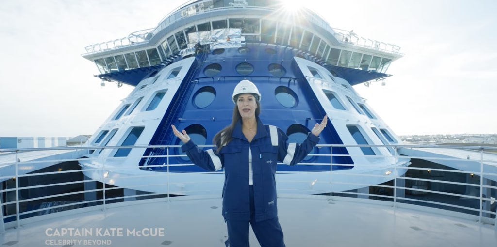 Captain Kate McCue on Celebrity Beyond