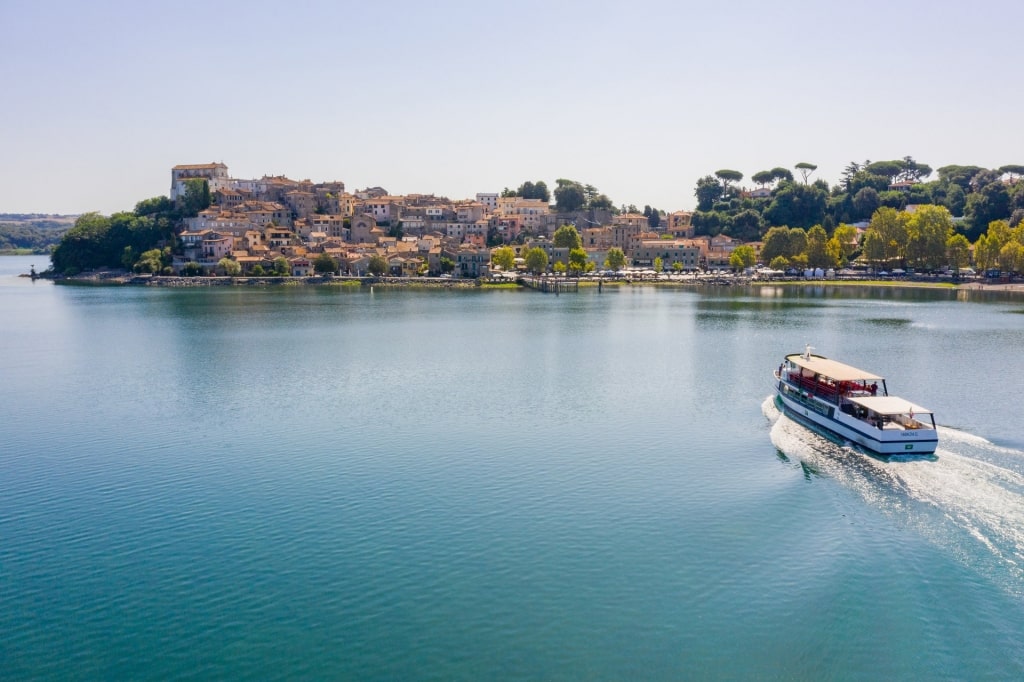 Lake Bracciano, one of the best lakes in Europe