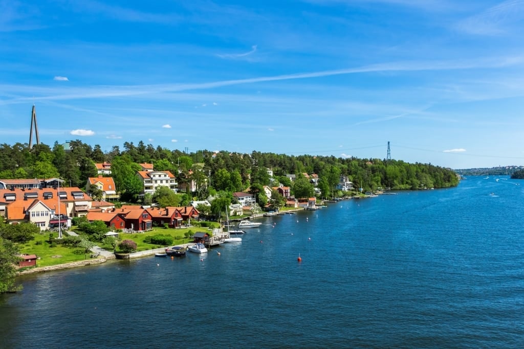 Stunning view of Lake Malaren