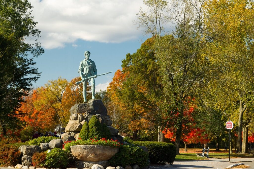 Lexington Minuteman statue