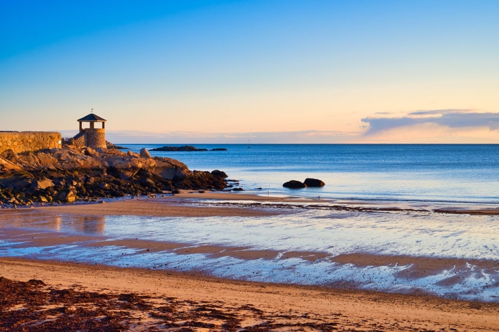 Peaceful waters of Front Beach