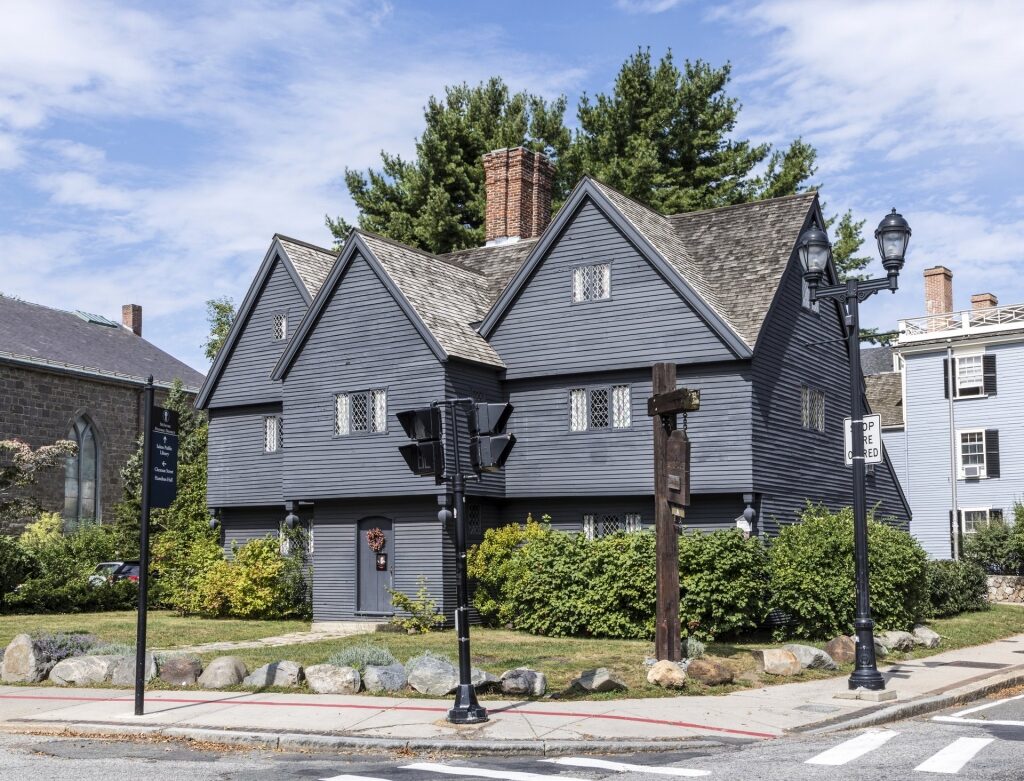 Iconic Witch House in Salem 