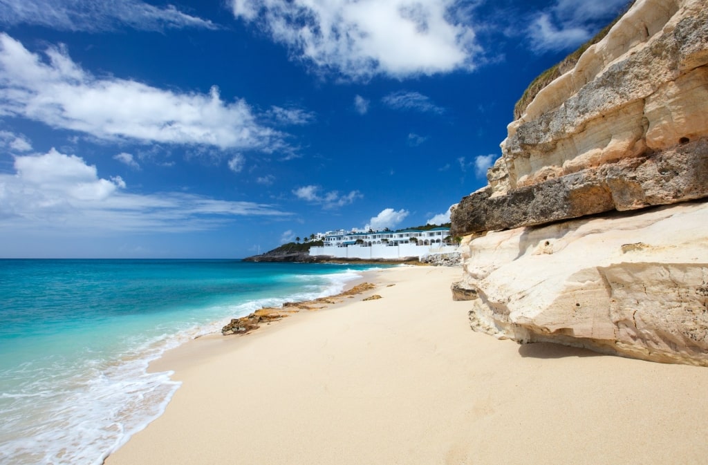 Cupecoy Beach, one of the best St Maarten beaches