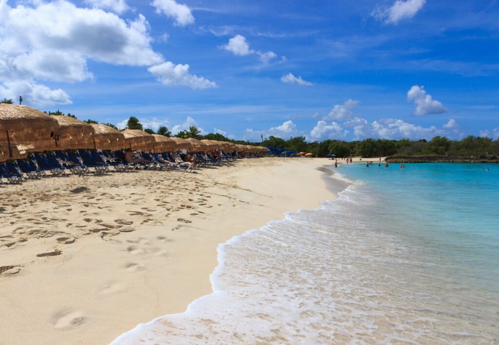 Mullet Bay, one of the best St Maarten beaches