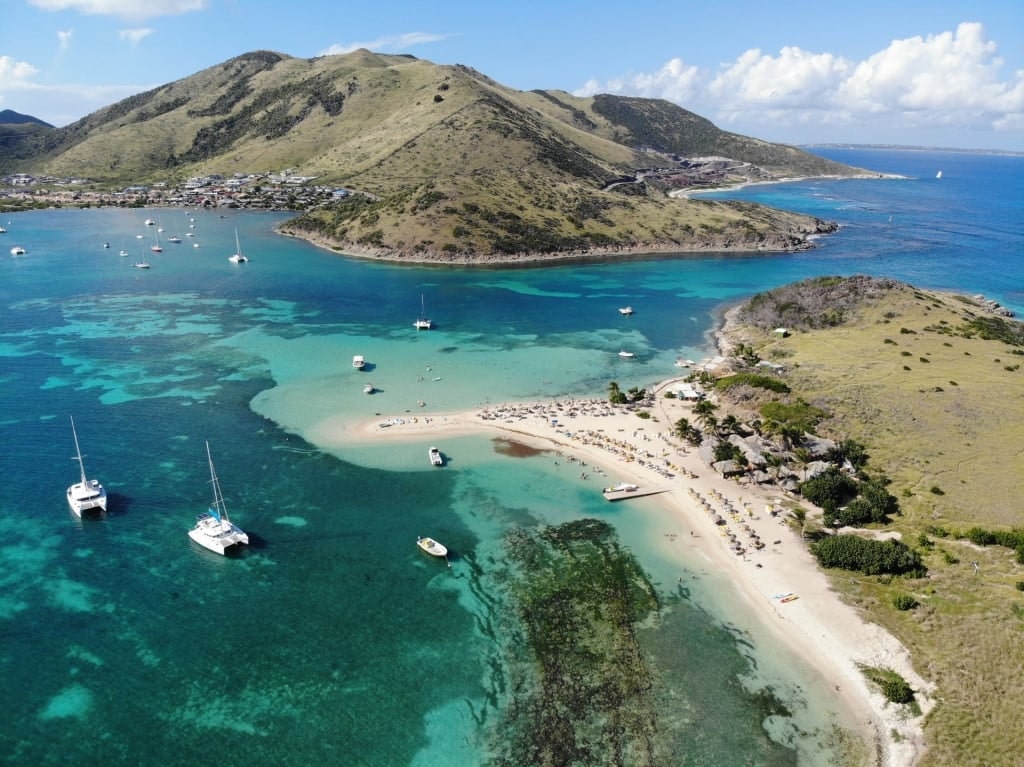 Small islet of Pinel Island