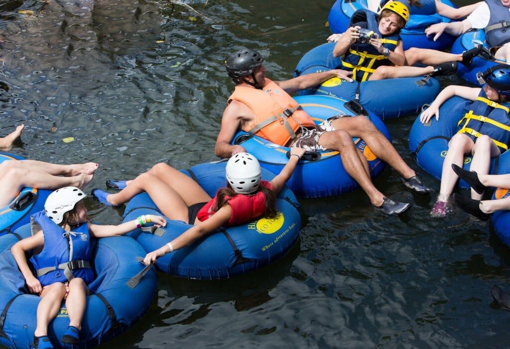 Things to do in the Caribbean - River tubing in Dominica