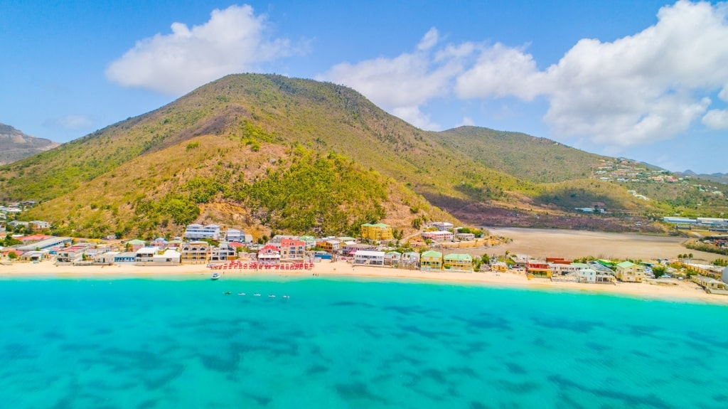 Picturesque Grand Case Beach, St. Grand Case Beach, St. Maarten