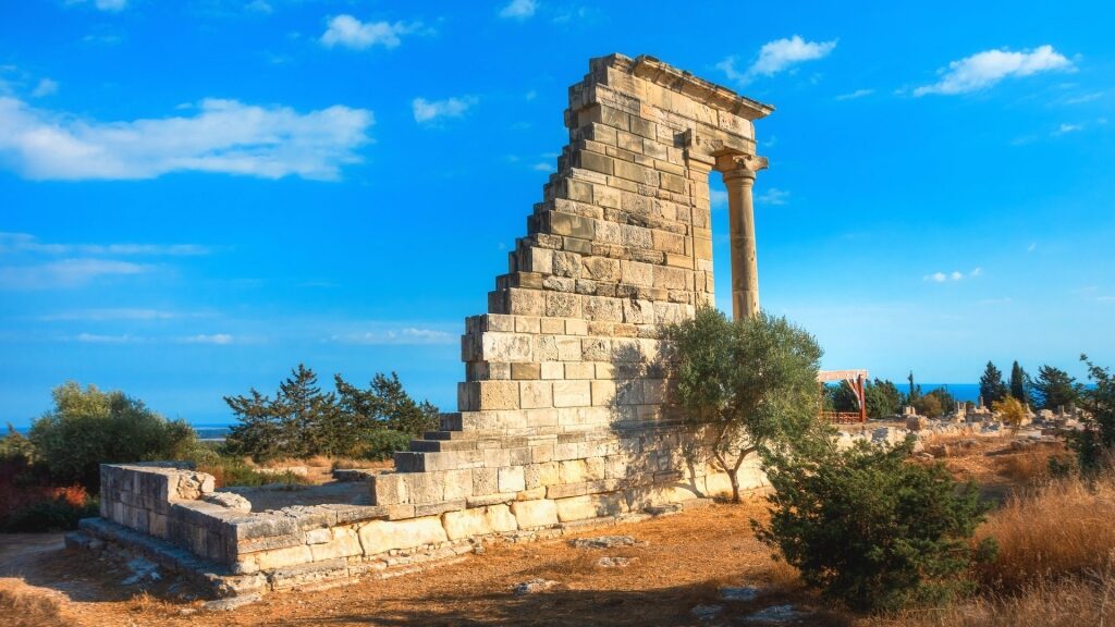 Historic site of The Sanctuary of Apollo Hylates