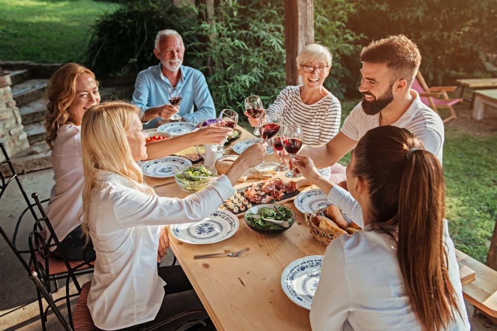 Italian food culture - Sunday lunch