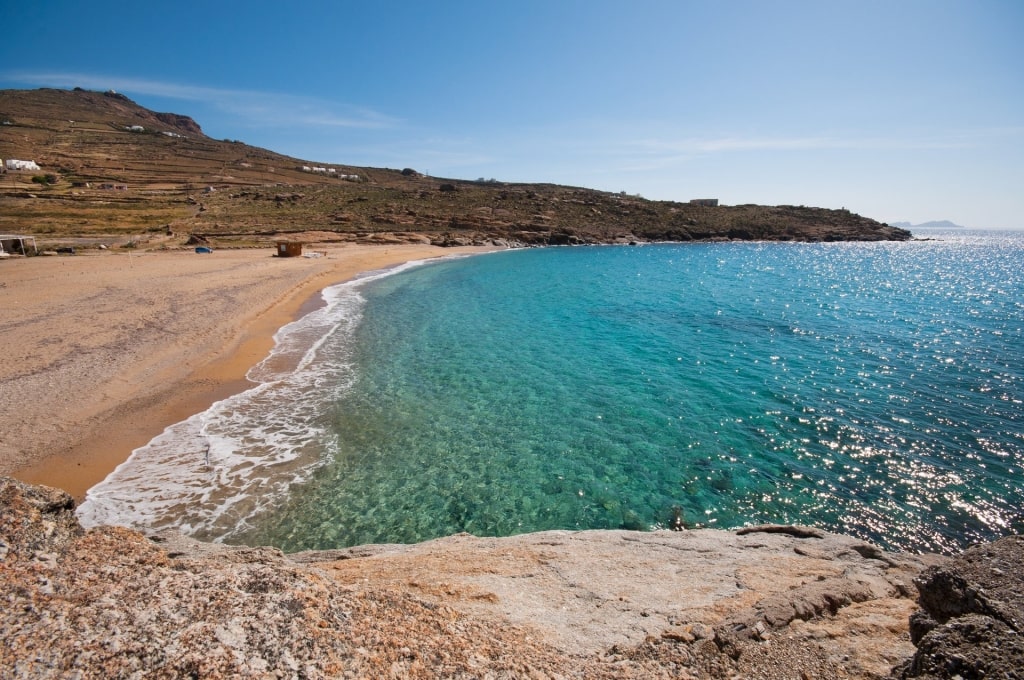 Lia Beach, one of the best Mykonos beaches