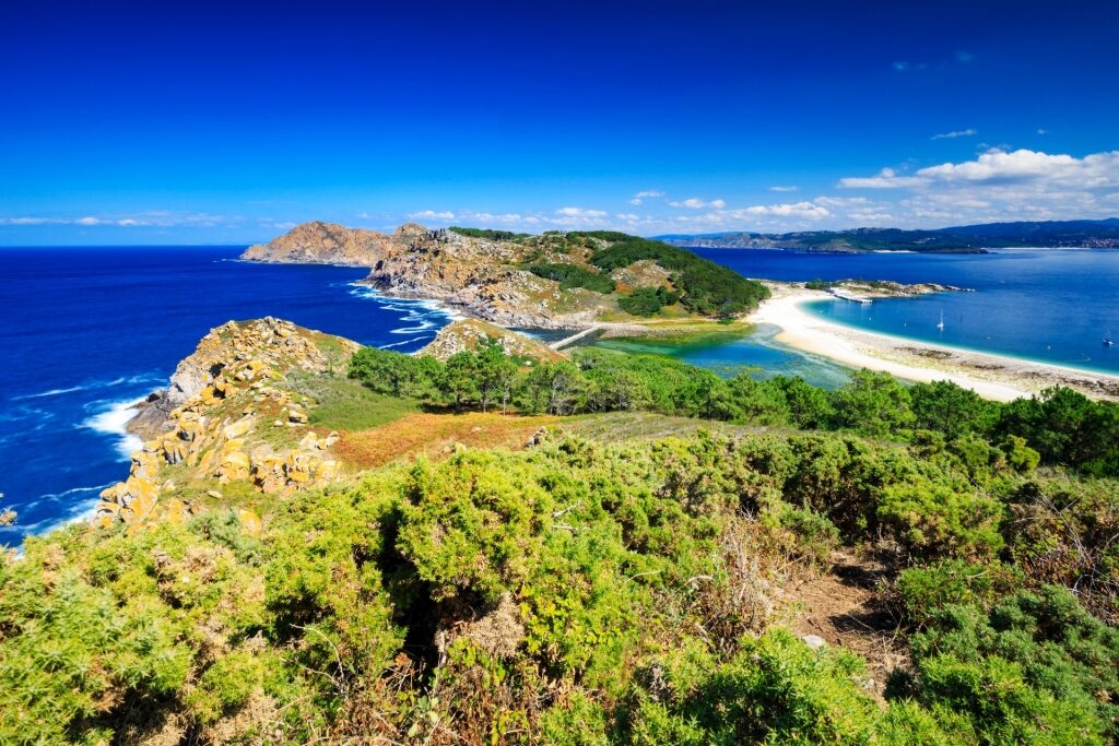 Cíes Islands, one of the best Spanish islands to visit