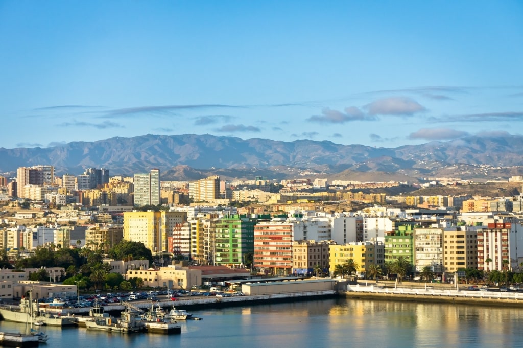 Waterfront view of Las Palmas