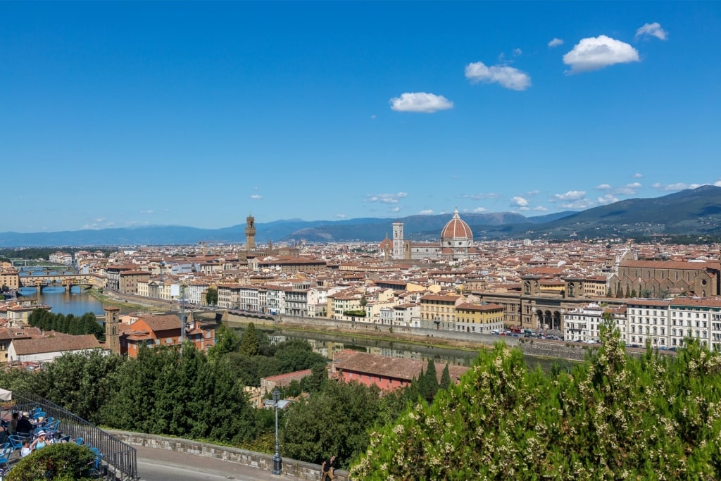 Scenic cityscape of Florence, Italy