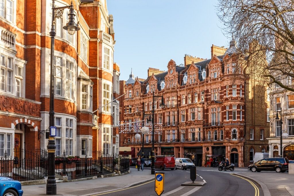 Mayfair, London - one of the best shopping cities in Europe