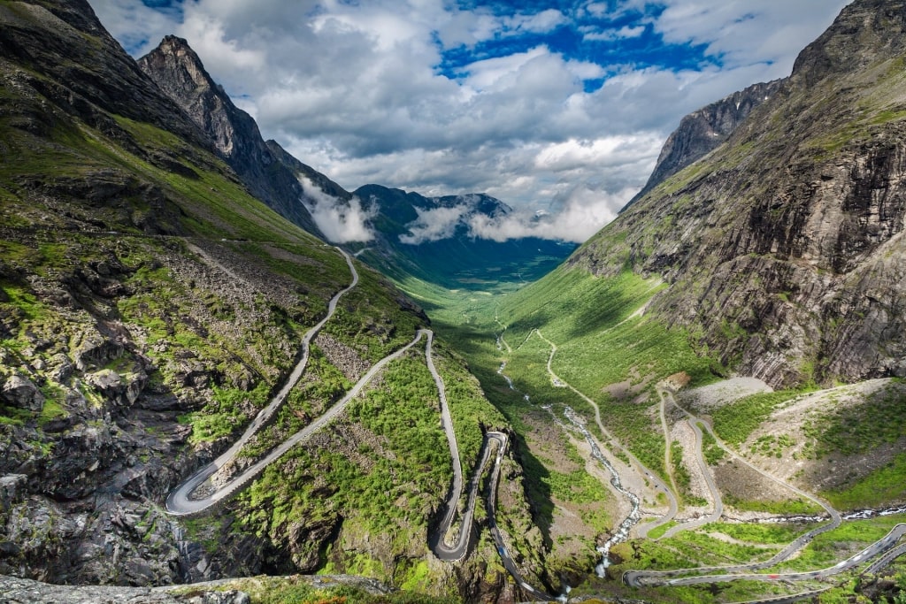 Zigzag roads of Trollstigen