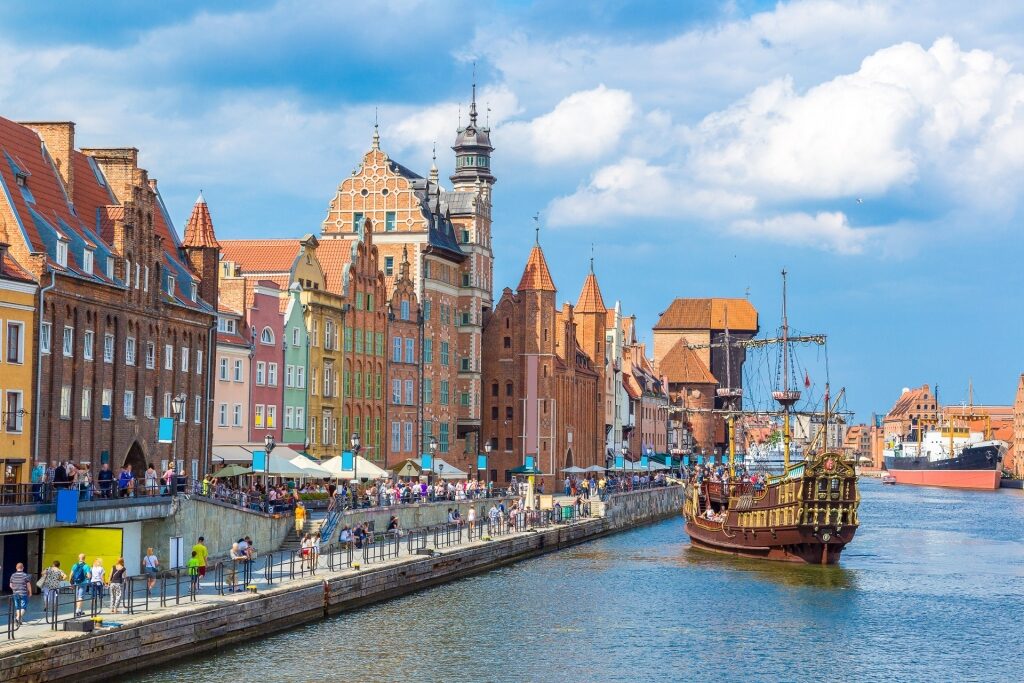 Gdansk, Poland, one of the best Eastern European cities