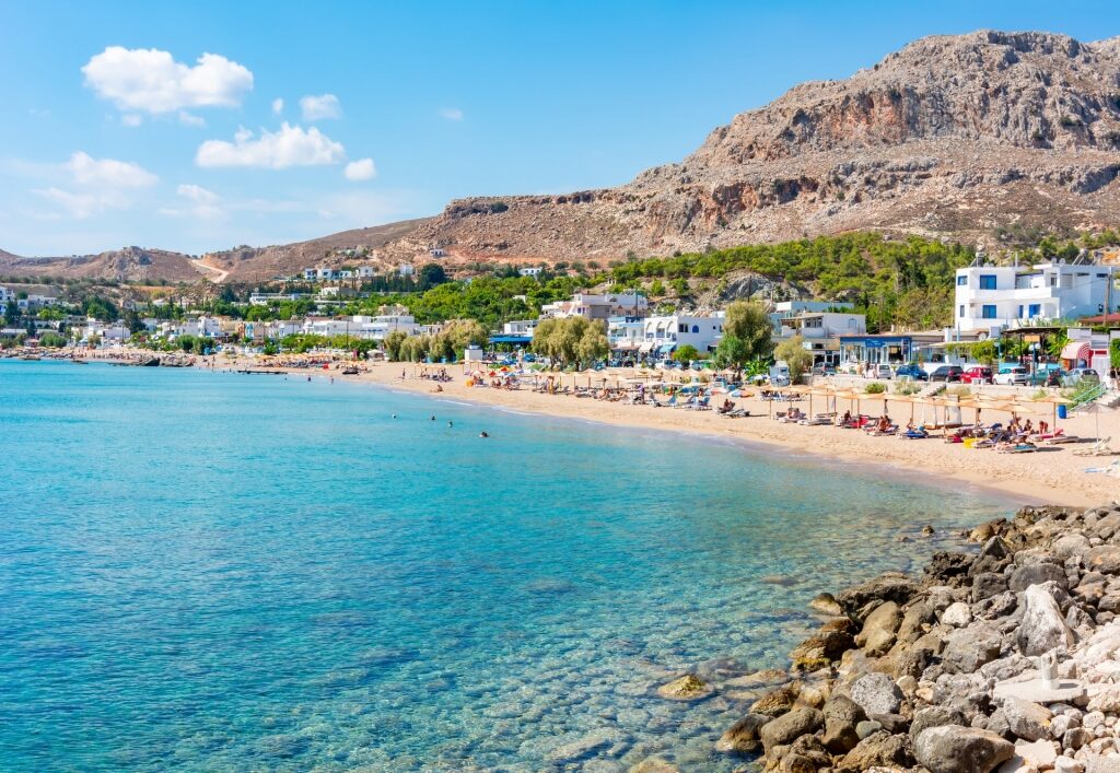 Powder soft sands of Stegna Beach