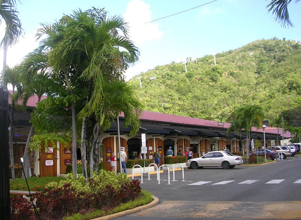 Street view of Havensight Mall