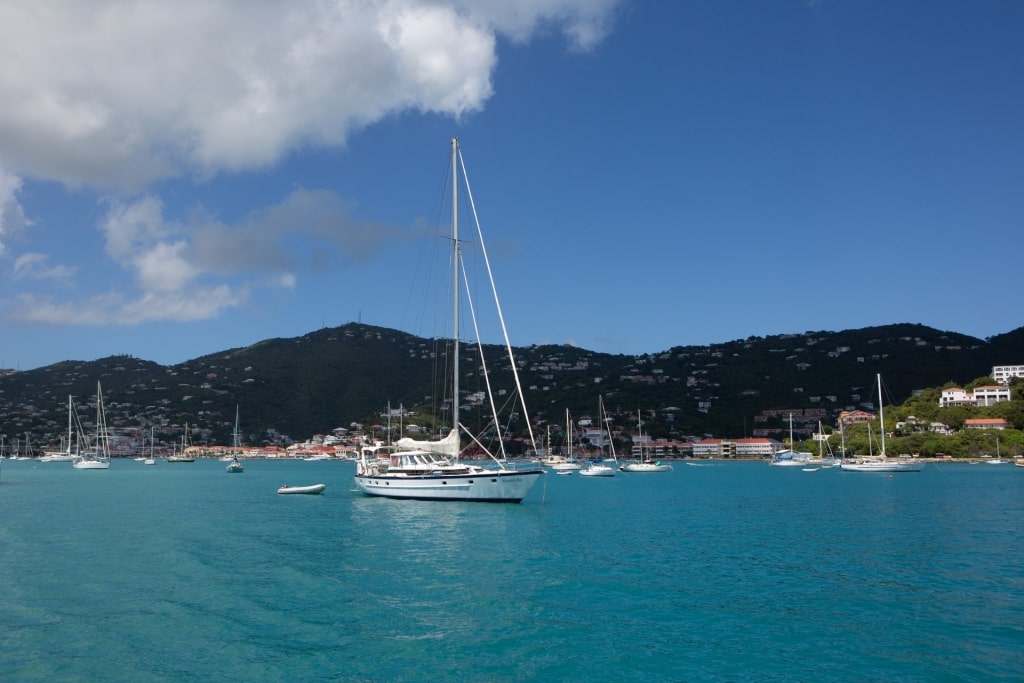 Island view of St. Thomas