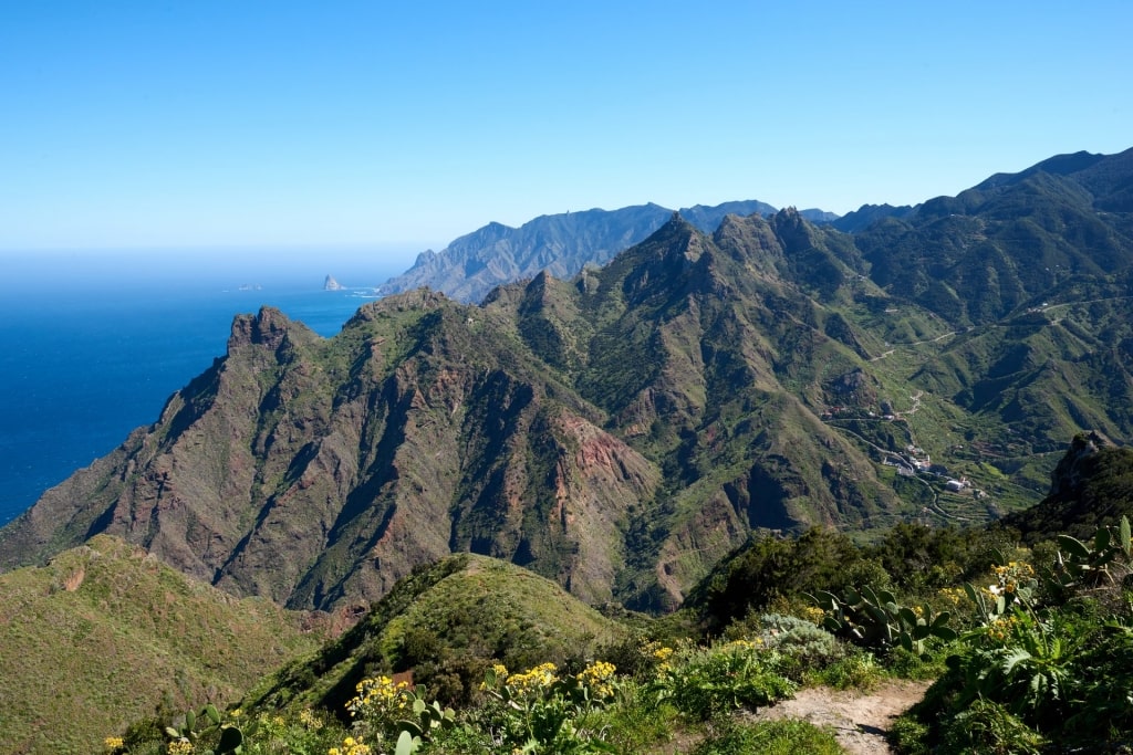 Mountain view of Pico del Ingles