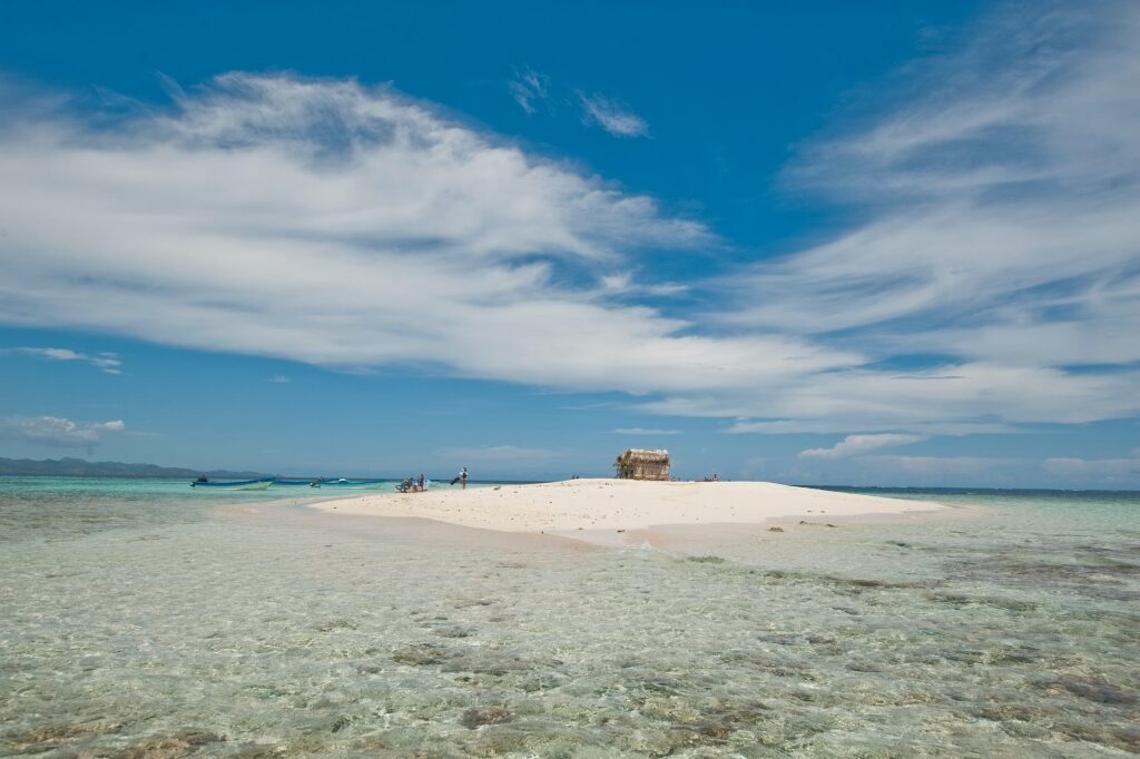 Small islet of Cayo Arena