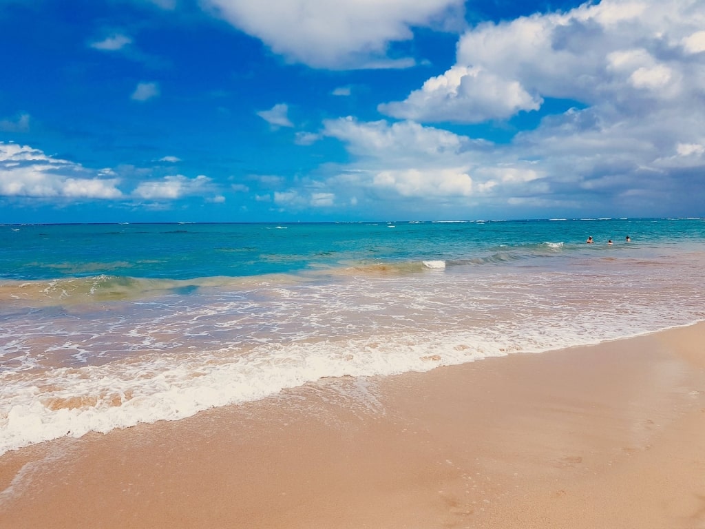 Turquoise waters of Playa Dorada