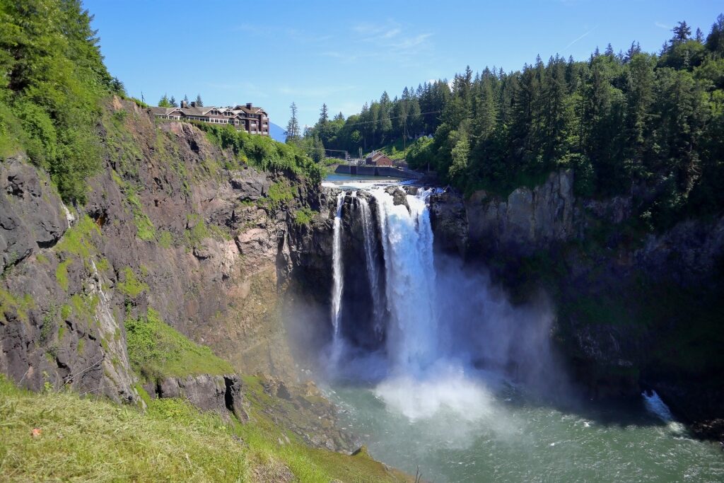Beautiful view of Snoqualmie Falls
