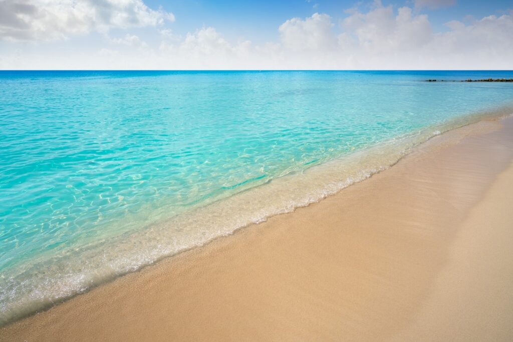 Clear waters of Playa Palancar