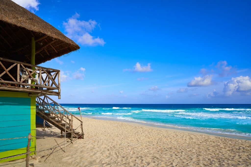 Golden sands of Playa de San Martin