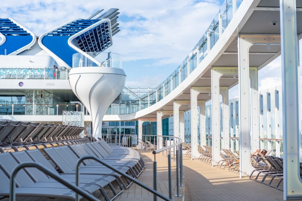 Celebrity Edge deck