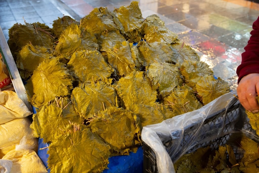 Stall at the Kadıköy Market