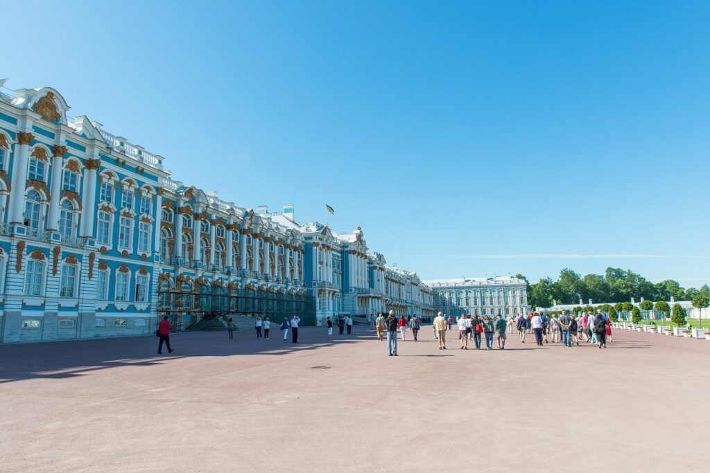 Catherine Palace, one of the best museums in St Petersburg Russia