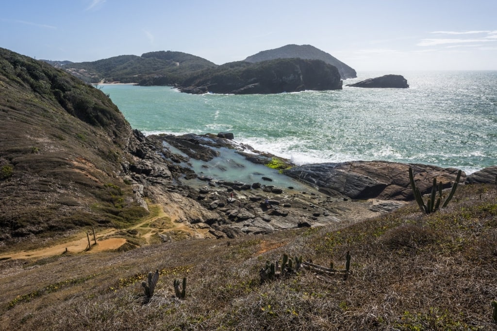 Magnificent rock pools of Ponta da Lagoinha