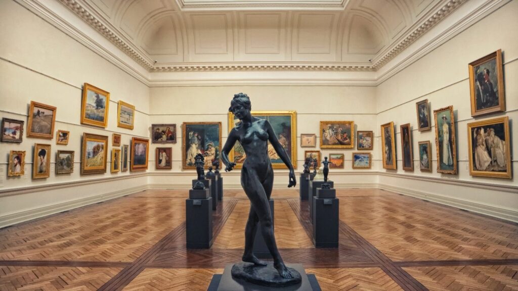 Interior of Art Gallery of New South Wales
