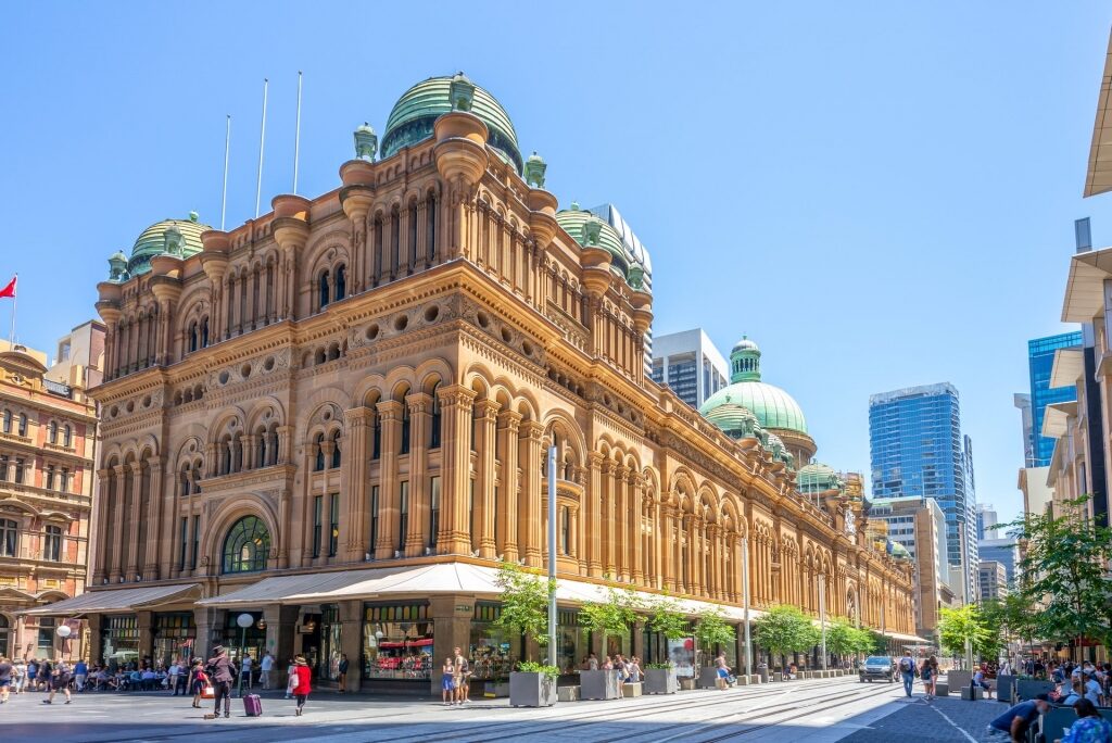 Queen Victoria Building, one of the most beautiful Sydney landmarks