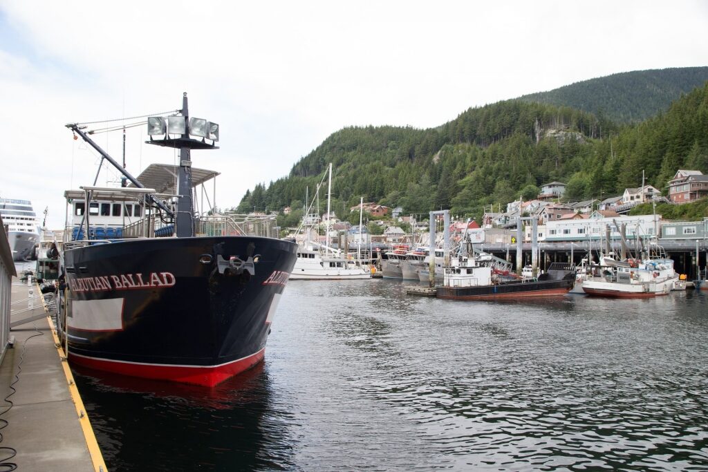 Crab fishing aboard Aleutian Ballad, one of the best things to do in Ketchikan