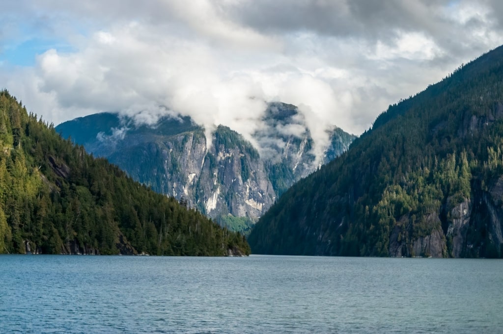 View while cruising along Misty Fjords